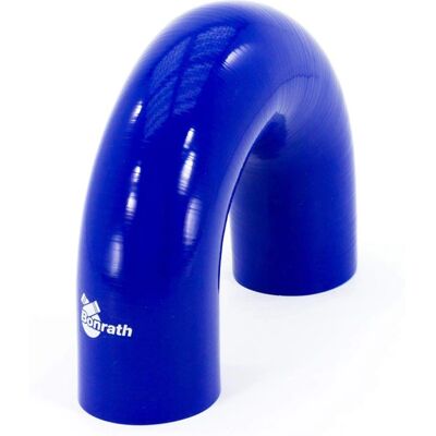 Mangueira de silicone Bonrath BH E18051 com curva de 180 graus - 50mm de comprimento Mangueira de silicone Bonrath BH E18051 com curva de 180 graus - 50mm de comprimento