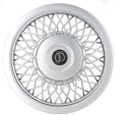 AUTO-STYLE 13-tums silver hjulkapsel - Bilaccessoarer AUTO-STYLE 13-tums silver hjulkapsel - Bilaccessoarer