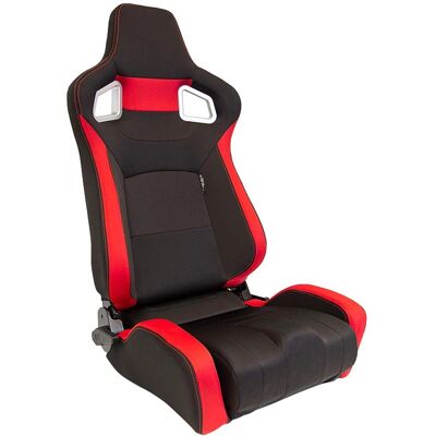 AutoStyle Autositz RS6-II Schwarz/Rot - Sportlich, Verstellbar, Langlebig AutoStyle Autositz RS6-II Schwarz/Rot - Sportlich, Verstellbar, Langlebig