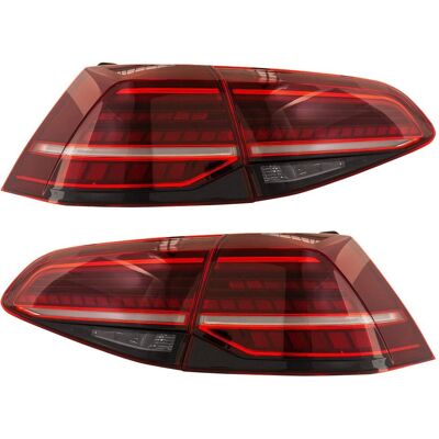 Ensemble de feux arrière LED Autostyle VWR25LRSD pour VW Golf 7.5 - Clignotants dynamiques Ensemble de feux arrière LED Autostyle VWR25LRSD pour VW Golf 7.5 - Clignotants dynamiques
