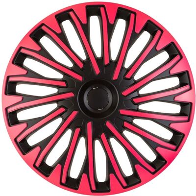 AutoStyle Cubiertas de Rueda de 13 Pulgadas Negro / Rosa - Cubiertas de Rueda AutoStyle Cubiertas de Rueda de 13 Pulgadas Negro / Rosa - Cubiertas de Rueda