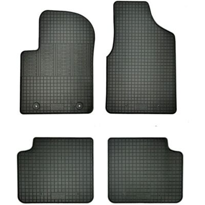 Ford - Ka II 2008-2012 - Black - Guma - Floor mats Ford - Ka II 2008-2012 - Black - Guma - Floor mats