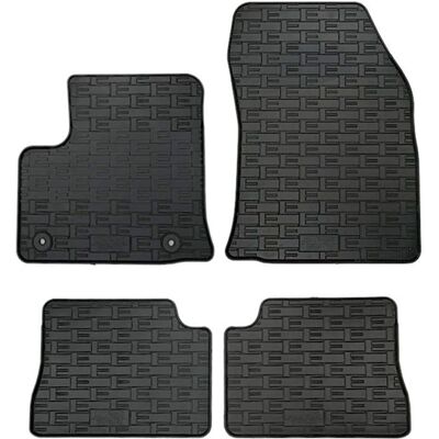 AutoStyle Gummimatten für Peugeot e-208, Opel e-Corsa F, Citroën DS3 Crossback Electric 20 - 4er Set AutoStyle Gummimatten für Peugeot e-208, Opel e-Corsa F, Citroën DS3 Crossback Electric 20 - 4er Set