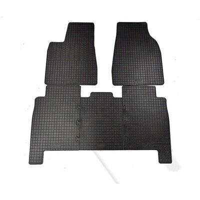 Tesla - Model X - Negro - 5 piezas - Alfombrillas Tesla - Model X - Negro - 5 piezas - Alfombrillas