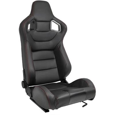 AutoStyle RK Autostoel - Synthetisch Leer, Verstelbaar - Sport AutoStyle RK Autostoel - Synthetisch Leer, Verstelbaar - Sport
