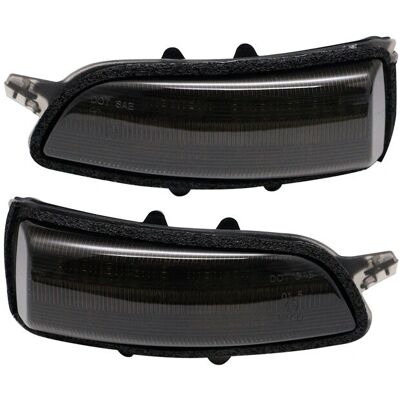 Volvo LED Side Mirror Indicators - Smoke, Dynamic Running Light Volvo LED Side Mirror Indicators - Smoke, Dynamic Running Light