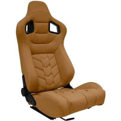 AutoStyle GK39 Beige Sportstol - Doppelseitig verstellbarer Rücken - Sportstol AutoStyle GK39 Beige Sportstol - Doppelseitig verstellbarer Rücken - Sportstol