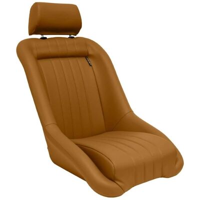 AUTOSTYLE Sportstoel 'Classic' - Beige - Niet verstelbare rugleuning - Autostoel AUTOSTYLE Sportstoel 'Classic' - Beige - Niet verstelbare rugleuning - Autostoel