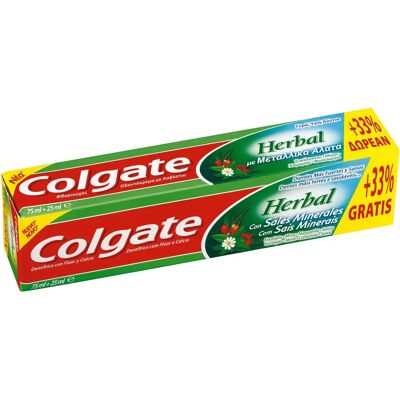Dentifrice Herbal Original Colgate - Dentifrice - Publicité Dentifrice Herbal Original Colgate - Dentifrice - Publicité