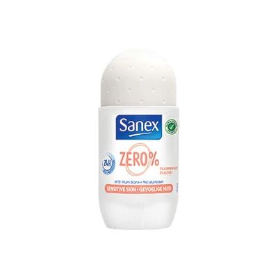 Sanex - Zero% Sensitive Skin Roll-On - 50 ml - Deodorant Sanex - Zero% Sensitive Skin Roll-On - 50 ml - Deodorant