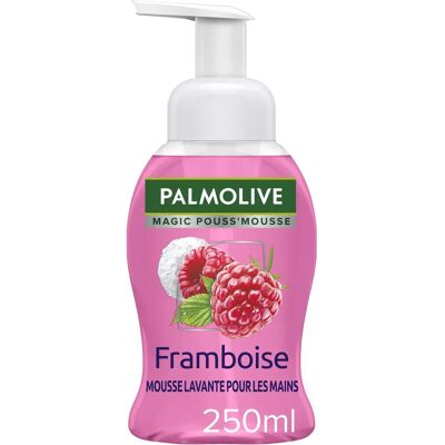 Palmolive 250ml Mousse lavante Framboise - Publicité Palmolive 250ml Mousse lavante Framboise - Publicité