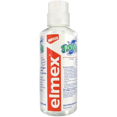 Elmex Junior Mundwasser - Kinder ohne Fluorid 400ml Elmex Junior Mundwasser - Kinder ohne Fluorid 400ml