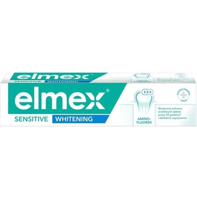 Elmex Sensitive Whitening Zahnpasta - Für empfindliche Zähne - 75ml Elmex Sensitive Whitening Zahnpasta - Für empfindliche Zähne - 75ml