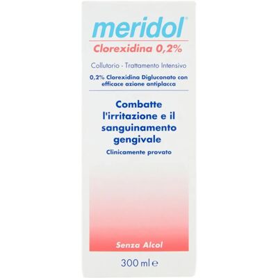 Meridol Collutorio con Clorexidina 0,2% - Protezione Gengive e Bocca Meridol Collutorio con Clorexidina 0,2% - Protezione Gengive e Bocca