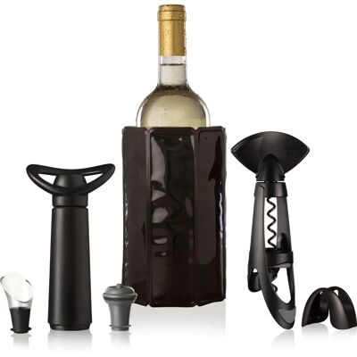 Ensemble d'outils à vin Vacu Vin 3890360 - Publicité Ensemble d'outils à vin Vacu Vin 3890360 - Publicité