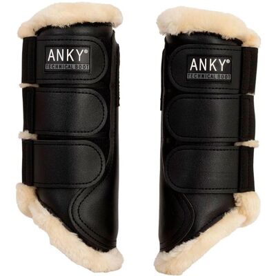 ANKY Protection Jambes Cheval - Absorption des Chocs, Néoprène Respirant - Publicité ANKY Protection Jambes Cheval - Absorption des Chocs, Néoprène Respirant - Publicité