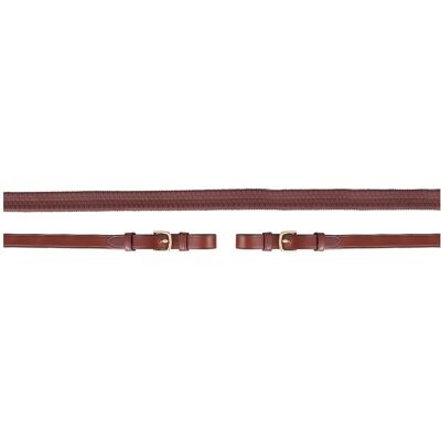 BR EQUITATION Eventa Pro Grip - Rênes en caoutchouc avec nylon - 16mm - Publicité BR EQUITATION Eventa Pro Grip - Rênes en caoutchouc avec nylon - 16mm - Publicité
