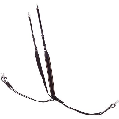 BR EQUITATION Taunton Reitkragen - Verstellbares Leder mit Elastik BR EQUITATION Taunton Reitkragen - Verstellbares Leder mit Elastik
