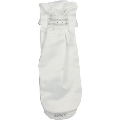 ANKY Elegante Reitkrawatte - Bouffant-Stil mit Strass - Inklusive Waschsack ANKY Elegante Reitkrawatte - Bouffant-Stil mit Strass - Inklusive Waschsack