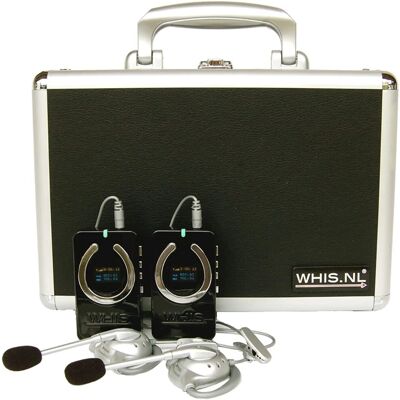 Système de communication WHIS Competition - Casque audio - Noir - Publicité Système de communication WHIS Competition - Casque audio - Noir - Publicité