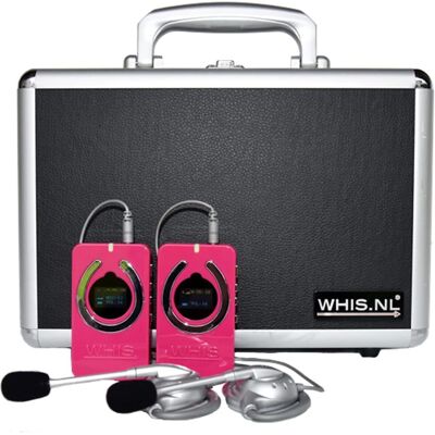 Système de Communication WHIS Rosa - Casque pour Équitation - Publicité Système de Communication WHIS Rosa - Casque pour Équitation - Publicité