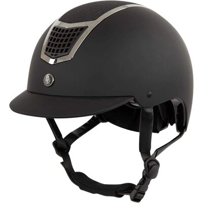BR Reithelm Lambda Glitter Schwarz/Gunnmetal - Reithelm BR Reithelm Lambda Glitter Schwarz/Gunnmetal - Reithelm