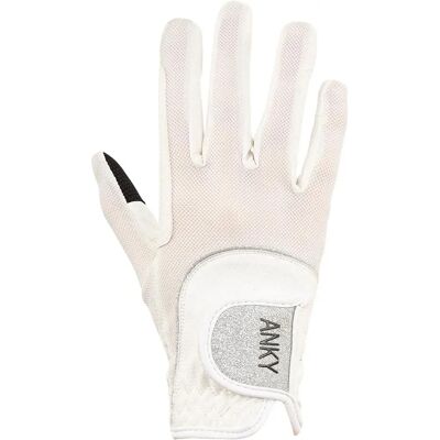 ANKY Weiße Technical Mesh Reithandschuhe - Reit-Handschuhe ANKY Weiße Technical Mesh Reithandschuhe - Reit-Handschuhe