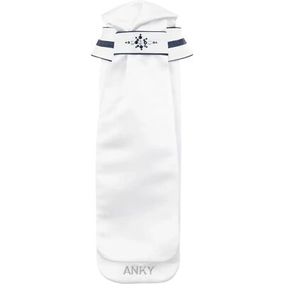 ANKY Weiß/Navy Plastron - Reitsport Zubehör ANKY Weiß/Navy Plastron - Reitsport Zubehör