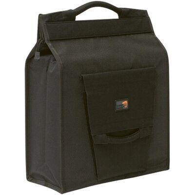 Looxs Sac à Courses Quotidien - 24L Étanche Noir Panier - Publicité Looxs Sac à Courses Quotidien - 24L Étanche Noir Panier - Publicité