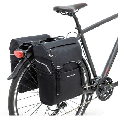 Looxs Fietstas Dubbel - 32L Waterdicht Polyester Looxs Fietstas Dubbel - 32L Waterdicht Polyester