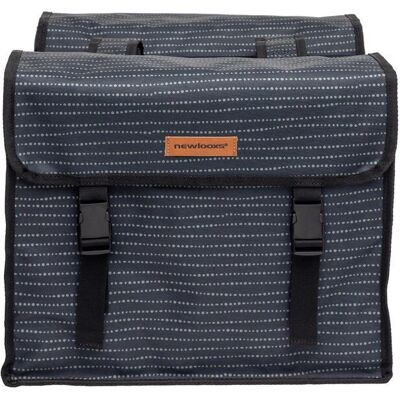 Looxs - Fiori Nomi Double - 30L - Zwart - Bicycle bag Looxs - Fiori Nomi Double - 30L - Zwart - Bicycle bag