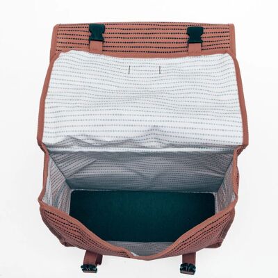 Sac à vélo Rouge Looxs - 30L Imperméable pour E-Bike - Publicité Sac à vélo Rouge Looxs - 30L Imperméable pour E-Bike - Publicité