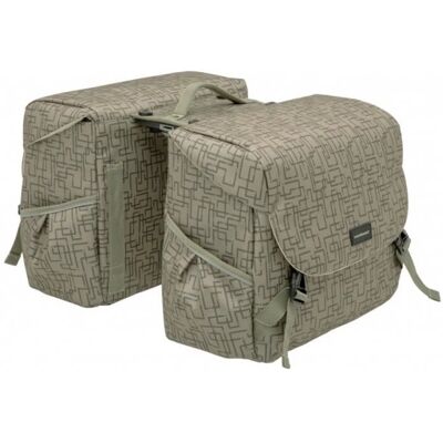 Newlooxs Mondi Joy Dubbele Fietstas - Waterdicht, Ivy Walnut Newlooxs Mondi Joy Dubbele Fietstas - Waterdicht, Ivy Walnut