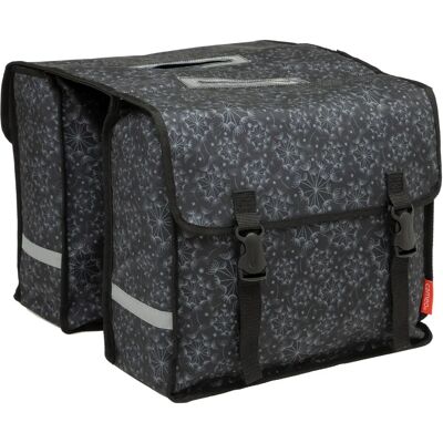 Newlooxs Cameo Fietstas - 30L, Zwart, Dubbele Compartimenten Newlooxs Cameo Fietstas - 30L, Zwart, Dubbele Compartimenten