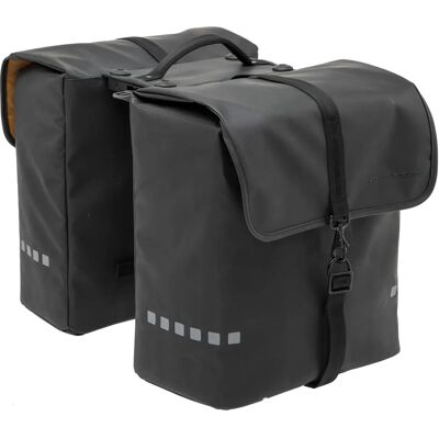 Looxs Odense Dubbele Fietstas - 39L - Zwart Looxs Odense Dubbele Fietstas - 39L - Zwart