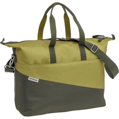 New Looxs Tendo 21L Olijfgroen/geel Waterdichte fietstas New Looxs Tendo 21L Olijfgroen/geel Waterdichte fietstas