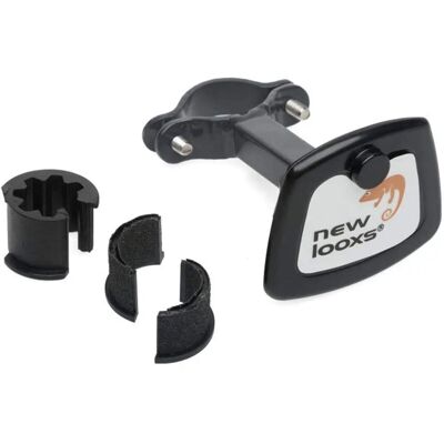 Système de verrouillage intelligent Newlooxs - Support de guidon réglable - Publicité Système de verrouillage intelligent Newlooxs - Support de guidon réglable - Publicité