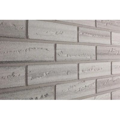 ELABRICK Nebraska Panel de Pared Gris - 1m², Apto para heladas, Fácil de instalar ELABRICK Nebraska Panel de Pared Gris - 1m², Apto para heladas, Fácil de instalar