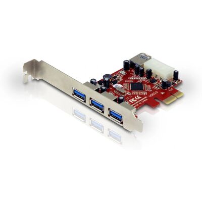 Conceptronic C4USB3EXI Placa de Interface USB 3.2 Gen 1 - Expansão PCIe Conceptronic C4USB3EXI Placa de Interface USB 3.2 Gen 1 - Expansão PCIe