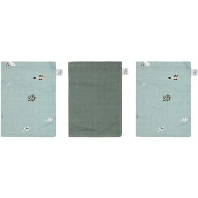 Bebe-Jou - 3050_022 - Zelená - wash cloth Bebe-Jou - 3050_022 - Zelená - wash cloth