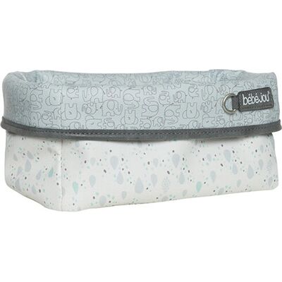 Bébé-Jou - Ollie - Mint/Szary/Biały - Kosz do pielęgnacji Bébé-Jou - Ollie - Mint/Szary/Biały - Kosz do pielęgnacji