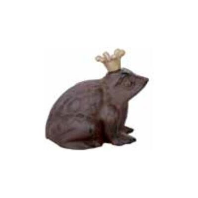 Statua decorativa del re rana verde Esschert Design TT04 - Statue decorativa Statua decorativa del re rana verde Esschert Design TT04 - Statue decorativa