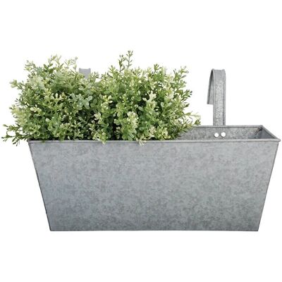 Esschert Design OZ03 Pot en Zinc - Suspendu Intérieur/Extérieur - Publicité Esschert Design OZ03 Pot en Zinc - Suspendu Intérieur/Extérieur - Publicité
