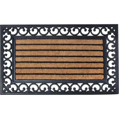 Tappetino Porta Esschert Design RB108 - Gomma & Cocco - 75x45cm Tappetino Porta Esschert Design RB108 - Gomma & Cocco - 75x45cm