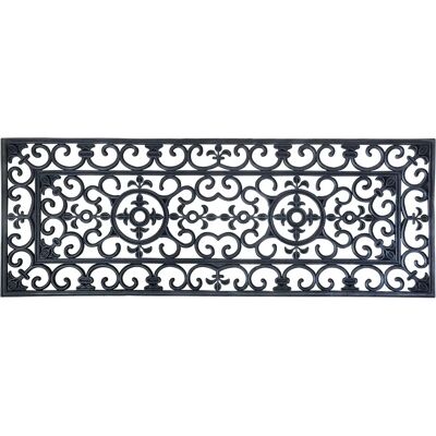 Alfombra de puerta Esschert Design RB110 - Rectangular de goma, extra ancha Alfombra de puerta Esschert Design RB110 - Rectangular de goma, extra ancha