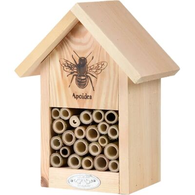 Habitat pour petits animaux WA38 - Maison pour abeilles en bambou - Publicité Habitat pour petits animaux WA38 - Maison pour abeilles en bambou - Publicité
