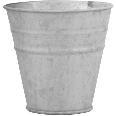Esschert Design OZ50 pot de fleurs - Gris - Zinc 12cm - Pot de fleurs - Publicité Esschert Design OZ50 pot de fleurs - Gris - Zinc 12cm - Pot de fleurs - Publicité