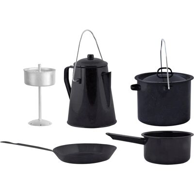 Esschert Design FF215 Camping Kochset - Outdoor Kochset Esschert Design FF215 Camping Kochset - Outdoor Kochset