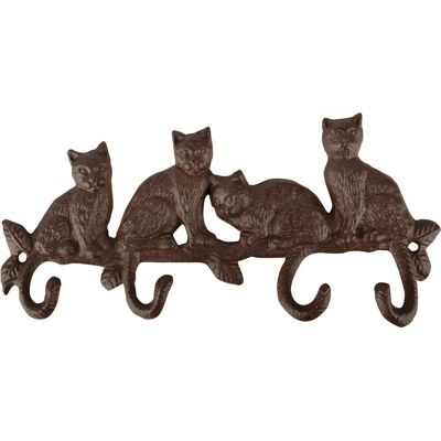 Esschert Design LH180 Gusseisen Katzenkopf-Haken - Aufbewahrungshaken Esschert Design LH180 Gusseisen Katzenkopf-Haken - Aufbewahrungshaken