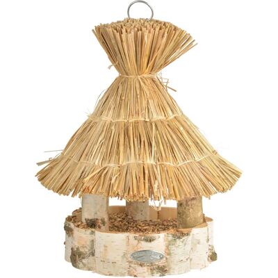 Mangeoire pour oiseaux Esschert Design FB313 - Bouleau, Chaume, Naturel - Mangeoire à oiseaux Mangeoire pour oiseaux Esschert Design FB313 - Bouleau, Chaume, Naturel - Mangeoire à oiseaux
